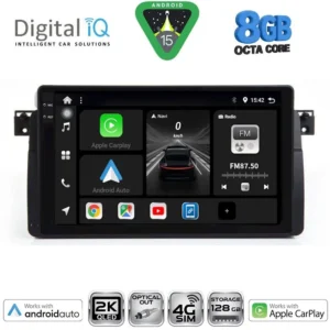 DIGITAL IQ BXK 20042_CPAA (9inc) MULTIMEDIA TABLET for BMW E46 mod. 1998-2005