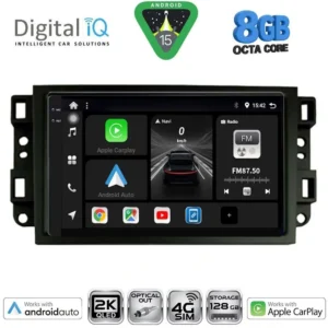 DIGITAL IQ BXK 20070_CPAA (10inc) MULTIMEDIA TABLET for CHEVROLET ALL mod. 2004-2011