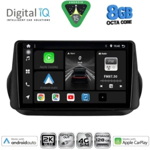 DIGITAL IQ BXK 20142_CPAA (9inc) MULTIMEDIA TABLET for CITROEN – FIAT – PEUGEOT mod. 2008-2018