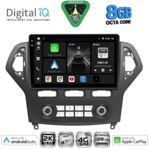 DIGITAL IQ BXK 20162_CPAA CLIMA (10inc) MULTIMEDIA TABLET for FORD MONDEO mod. 2007-2011