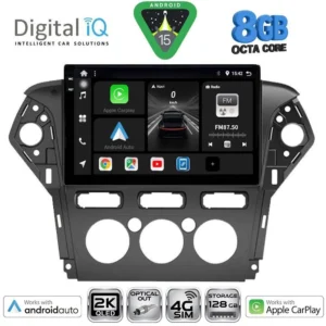 DIGITAL IQ BXK 20163_CPAA A/C (10inc) MULTIMEDIA TABLET for FORD MONDEO mod. 2011-2013