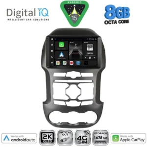 DIGITAL IQ BXK 20171S_CPAA (9inc) MULTIMEDIA TABLET for FORD RANGER mod. 2011-2015