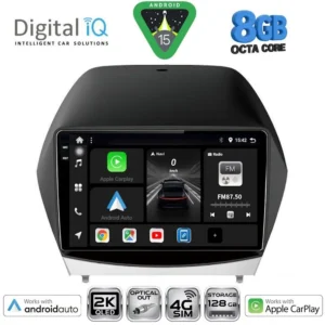 DIGITAL IQ BXK 20235_CPAA (10inc) MULTIMEDIA TABLET for HYUNDAI iX35  mod. 2010-2015