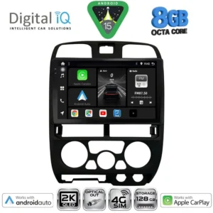 DIGITAL IQ BXK 20253BL_CPAA (9inc) MULTIMEDIA TABLET for ISUZU D-MAX mod. 2002-2008 (BLACK)