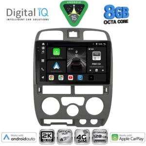 DIGITAL IQ BXK 20253GR_CPAA (9inc) MULTIMEDIA TABLET for ISUZU D-MAX mod. 2002-2008 (GREY)