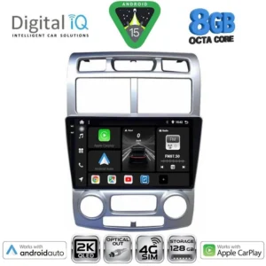 DIGITAL IQ BXK 20324SL_CPAA (CLIMA) (9inc) MULTIMEDIA TABLET for KIA SPORTAGE mod. 2004-2010