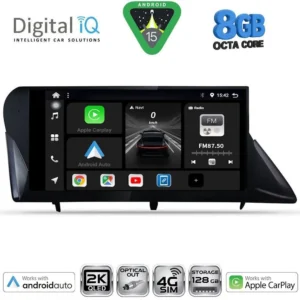 DIGITAL IQ BXK 20346_CPAA (9inc) MULTIMEDIA TABLET for LEXUS RX mod. 2009-2014