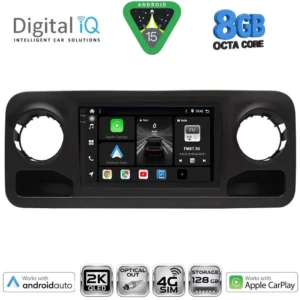 DIGITAL IQ BXK 20424_CPAA (10inc) MULTIMEDIA TABLET for MERCEDES SPRINTER mod. 2018-2026