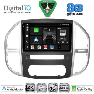 DIGITAL IQ BXK 20429_CPAA (10inc) MULTIMEDIA TABLET for MERCEDES VITO – VIANO  (W447) mod. 2015>