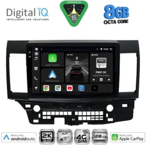 DIGITAL IQ BXK 20434_CPAA (10inc) MULTIMEDIA TABLET for MITSUBISHI LANCER mod. 2008-2017