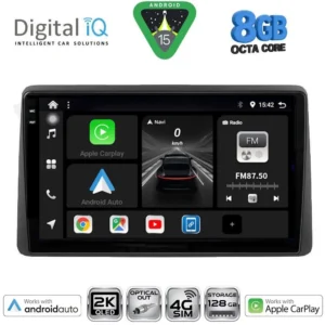 DIGITAL IQ BXK 20450_CPAA (10inc) MULTIMEDIA TABLET for NISSAN NAVARA D22 mod. 1998-2004