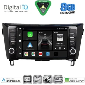 DIGITAL IQ BXK 20467_CPAA (9inc) MULTIMEDIA TABLET for NISSAN QASHQAI - XTRAIL mod. 2014-2021