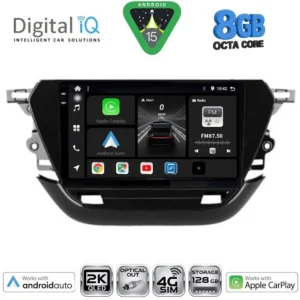 DIGITAL IQ BXK 20487_CPAA (9inc) MULTIMEDIA TABLET for OPEL CORSA F mod. 2021