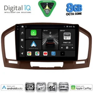 DIGITAL IQ BXK 20491BR_CPAA (9inc) MULTIMEDIA TABLET for OPEL INSIGNIA mod.2008-2013 (BROWN)