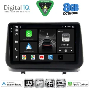 DIGITAL IQ BXK 20543_CPAA (9inc) MULTIMEDIA TABLET for RENAULT CLIO mod. 2005-2011