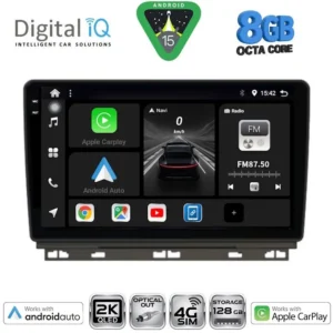 DIGITAL IQ BXK 20546_CPAA (9inc) MULTIMEDIA TABLET for RENAULT CLIO - CAPTUR mod. 2019