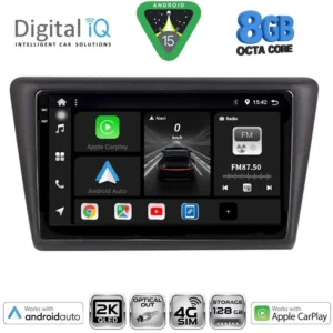 DIGITAL IQ BXK 20600_CPAA (9inc) MULTIMEDIA TABLET for SKODA RAPID SPACEBACK mod. 2014>