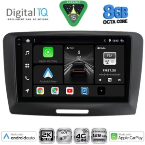 DIGITAL IQ BXK 20604A_CPAA (9inc) MULTIMEDIA TABLET for SKODA SUPERB mod. 2008-2015
