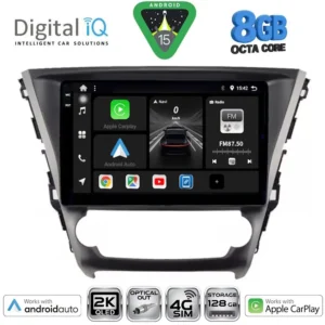 DIGITAL IQ BXK 20706_CPAA (10inc) MULTIMEDIA TABLET for TOYOTA AVENSIS mod. 2016-2019