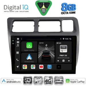 DIGITAL IQ BXK 20710_CPAA (9inc) MULTIMEDIA TABLET for TOYOTA COROLLA mod. 1992-1997