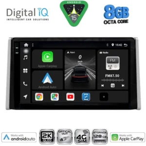 DIGITAL IQ BXK 20734_CPAA (10inc) MULTIMEDIA TABLET for TOYOTA RAV 4 mod. 2019-2025