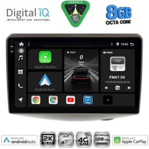 DIGITAL IQ BXK 20735_CPAA (9inc) MULTIMEDIA TABLET for TOYOTA YARIS mod. 1999-2006