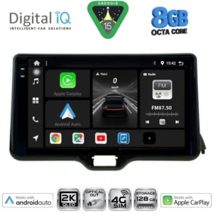 DIGITAL IQ BXK 20738_CPAA (10inc) MULTIMEDIA TABLET for TOYOTA YARIS mod. 2020-2026 - MAZDA 2 mod. 2023-2026