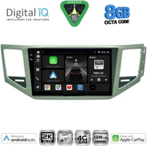 DIGITAL IQ BXK 20745_CPAA (SL) (10inc) MULTIMEDIA TABLET for VW GOLF SPORTSVAN mod. 2014-2021