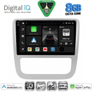 DIGITAL IQ BXK 20751_CPAA CLIMA (9inc) MULTIMEDIA TABLET for VW EOS mod. 2006 - SCIROCCO mod. 2011-2014