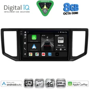 DIGITAL IQ BXK 20753_CPAA (10inc) MULTIMEDIA TABLET for VW CRAFTER mod. 2017-2026