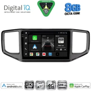 DIGITAL IQ BXK 20754_CPAA (9inc) MULTIMEDIA TABLET for VW AMAROK mod. 2017-2022