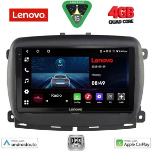 LENOVO LVE 8131_CPAA (9inc) MULTIMEDIA TABLET for FIAT 500 mod. 2016-2025