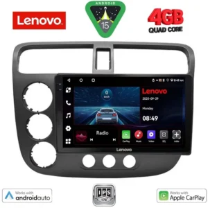 LENOVO LVE 8187_CPAA (9inc) MULTIMEDIA TABLET for HONDA CIVIC 4D mod. 2001-2006