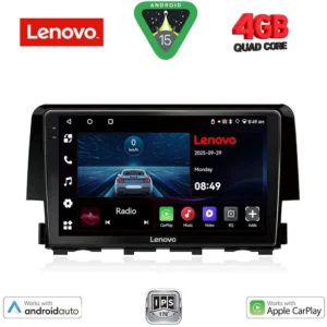 LENOVO LVE 8191_CPAA (9inc) MULTIMEDIA TABLET for HONDA CIVIC mod. 2016-2021