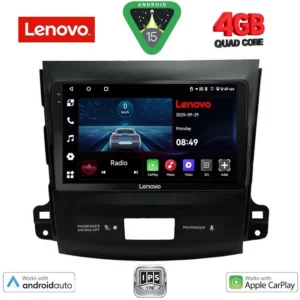 LENOVO LVE 8442_CPAA (9inc) MULTIMEDIA TABLET for CITROEN C-CROSSER | MITSUBISHI OUTLANDER | PEUGEOT 4007 mod. 2006-2012