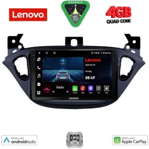 LENOVO LVE 8486_CPAA (9inc) MULTIMEDIA TABLET for OPEL ADAM - CORSA E  mod. 2014-2021