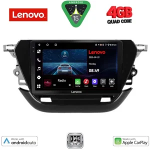 LENOVO LVE 8487_CPAA (9inc) MULTIMEDIA TABLET for OPEL CORSA F mod. 2021-2024