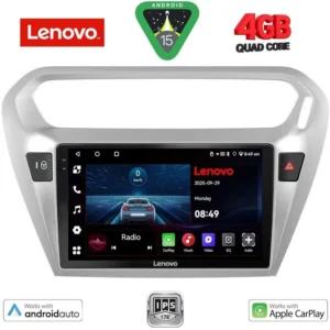 LENOVO LVE 8511SL_CPAA (9inc) MULTIMEDIA TABLET for CITROEN ELYSEE – PEUGEOT 301 mod. 2013 (SILVER)