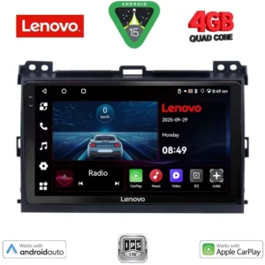 LENOVO LVE 8723_CPAA (9inc) MULTIMEDIA TABLET for TOYOTA LANDCRUISER mod. 2002-2008