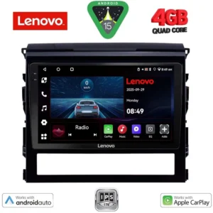 LENOVO LVE 8725_CPAA (9inc) MULTIMEDIA TABLET for TOYOTA LANDCRUISER mod. 2016-2019