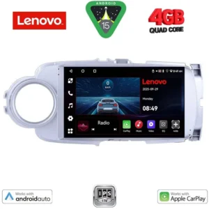 LENOVO LVE 8737SL_CPAA (9inc) MULTIMEDIA TABLET for TOYOTA YARIS mod. 2011-2015 (SILVER)